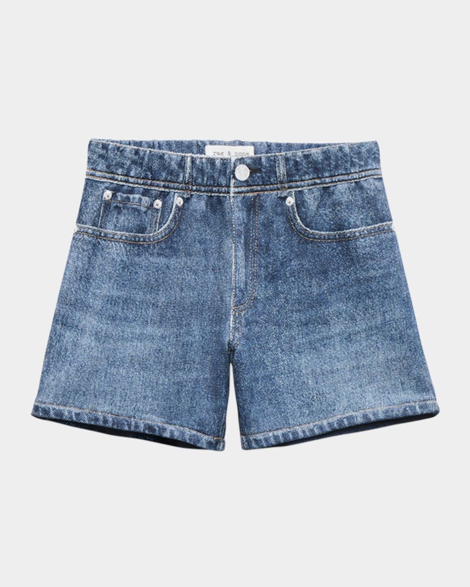Girl's Mini Miramar Pull-On Shorts, Size 12M-10